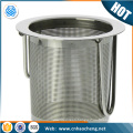 Extra-fine double mesh stainless steel coffee tea infuser /tea filter strainer